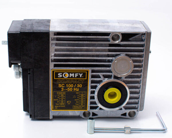 Привод осевой (навальный) для секционных ворот Somfy COMPACT (SC) 100/30 400V